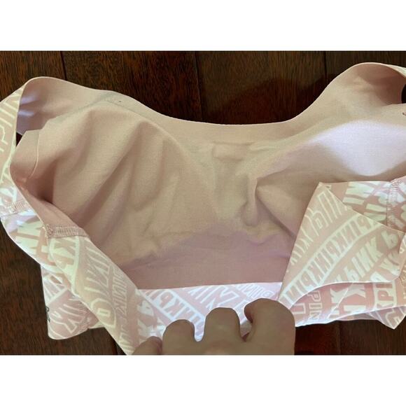 Y2K Pink by Victorias Secret Old school Light pink and white bralett - Picture 5 of 6